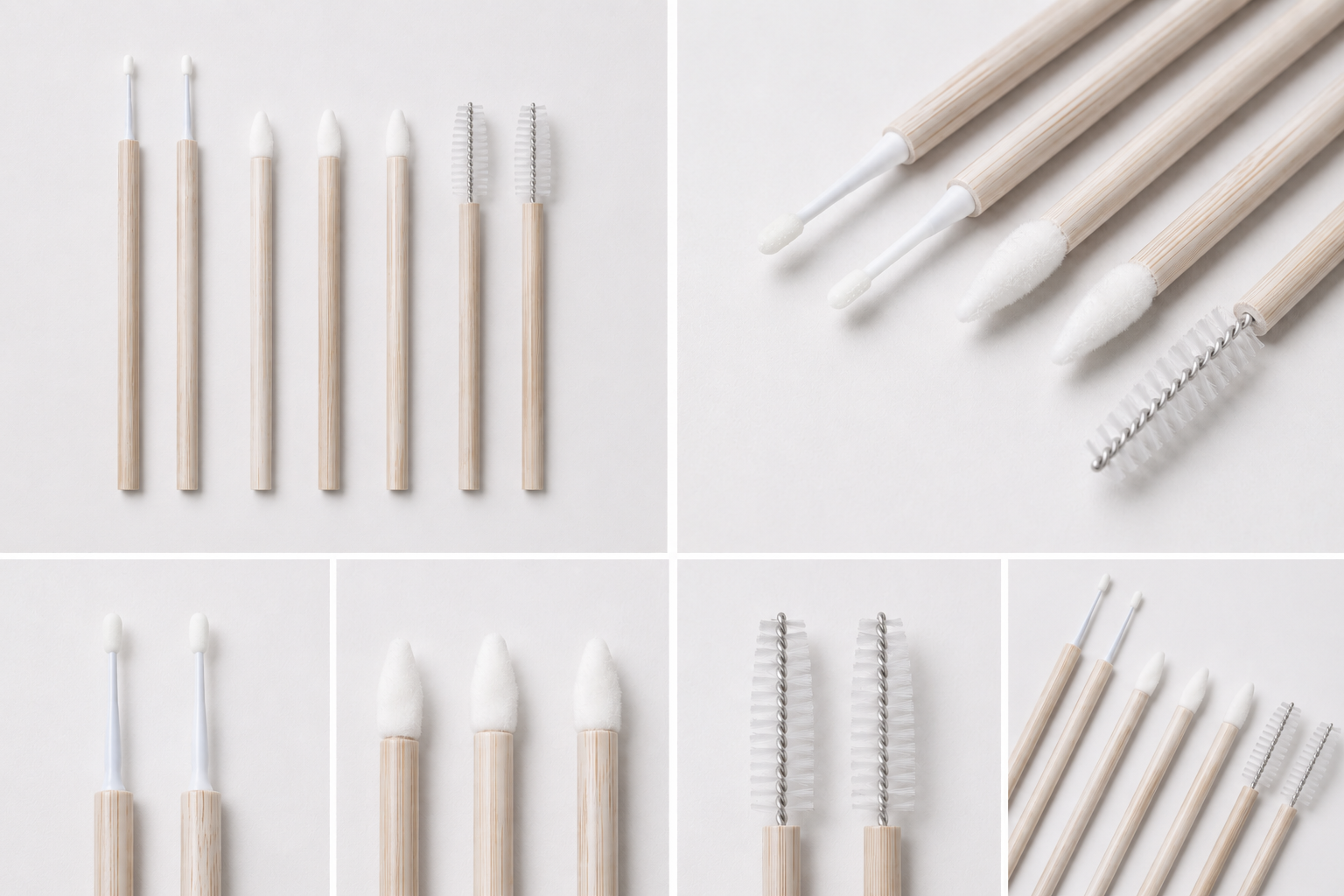 Bamboo Lash Brush Set