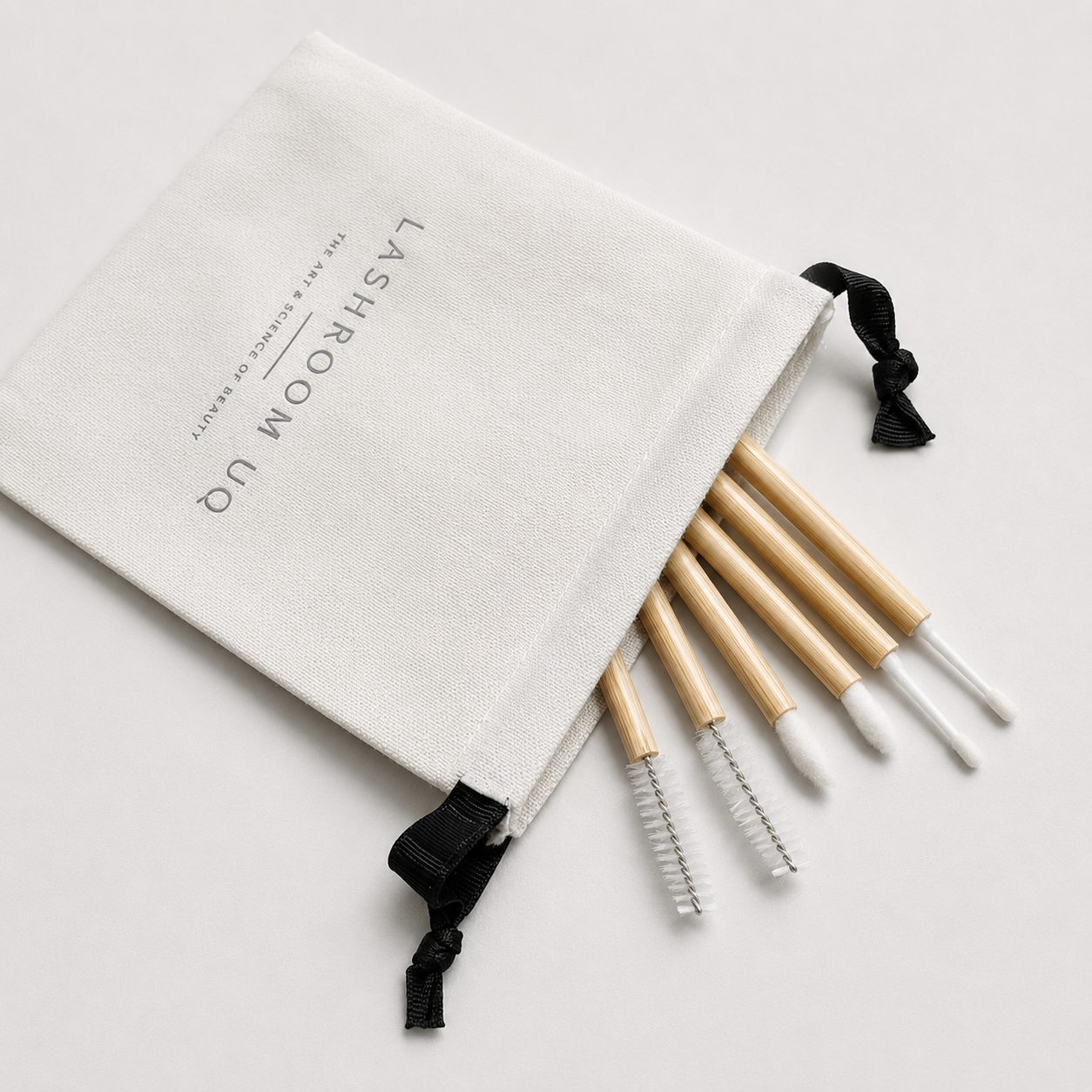 Bamboo Lash Brush Set